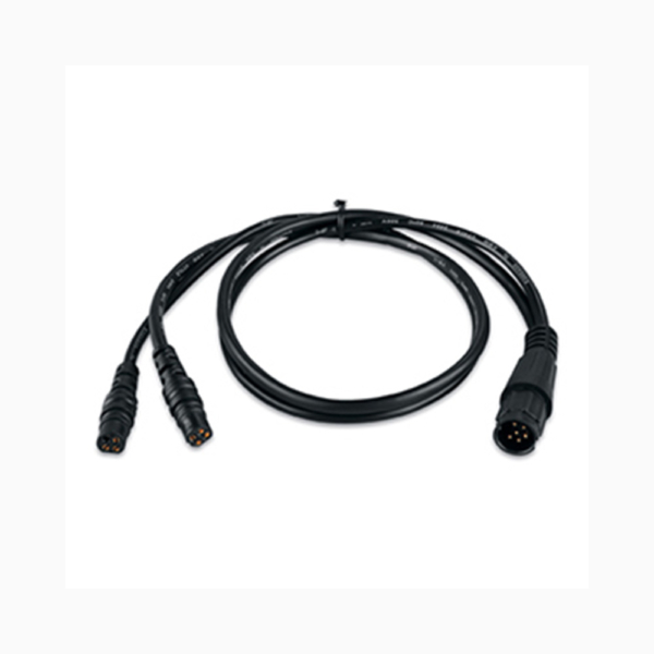 garmin 6 pin transducer to 4-pin sounder adapter cable marine nav accessories