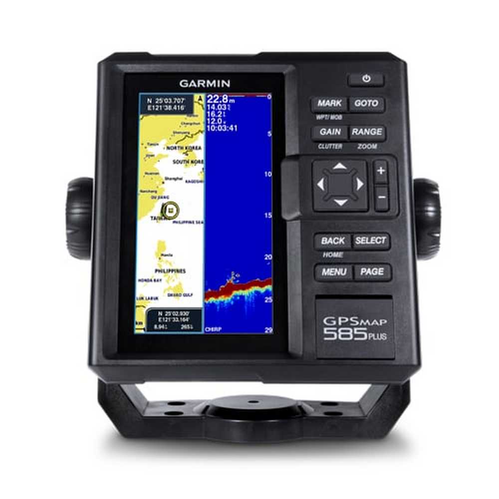GPSMAP 585 Plus chart plotter and sonar combo