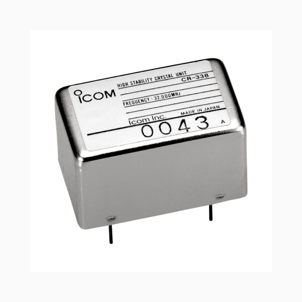 icom cr-338 high stability crystal unit marine comms accessories