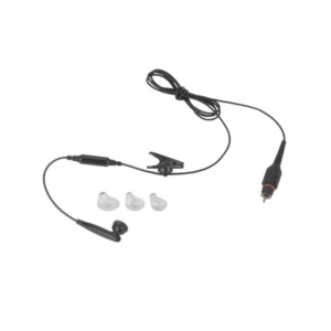 motorola 1-wire earbud 116cm cordblack nntn8295 lmr accessories