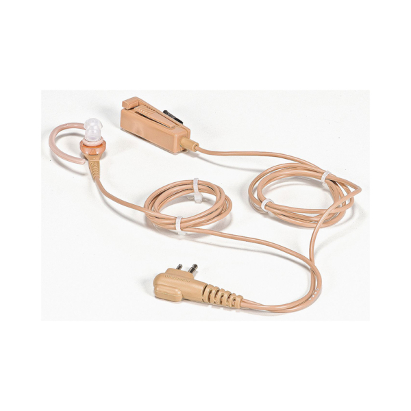 motorola 2-wired surveillance earpiece hmn9754 lmr accessories