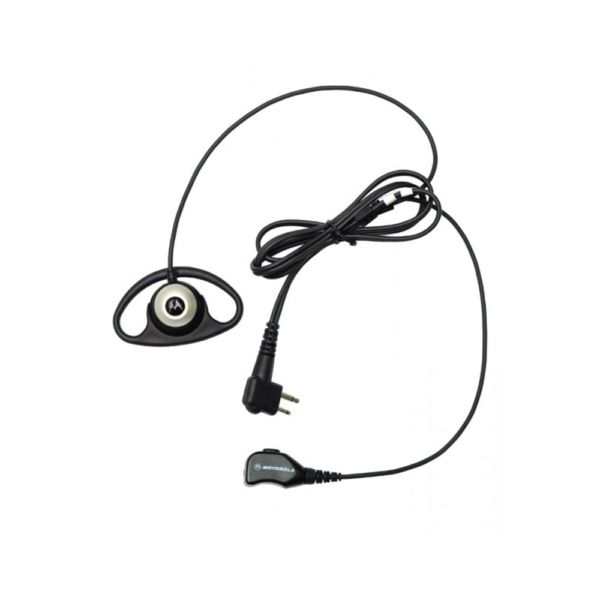 motorola d-style earpiece with mic ptt pmln6535 lmr accessories