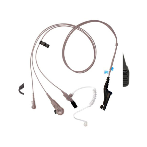motorola impres 3 wire surv kit w trans tube pmln6124 lmr accessories