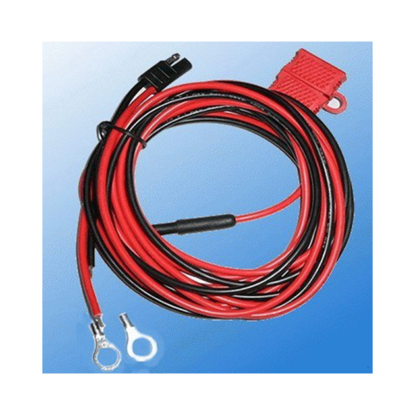 motorola lmr accessories power cable to battery 10 foot 15 amp 14 awgfor 25w mobiles hkn4137 1